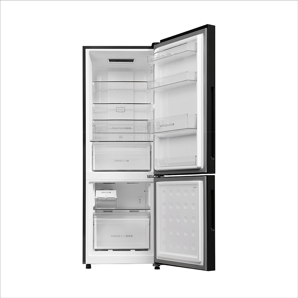 Haier 237L 2 Star Double Door Bottom Mount Refrigerator 